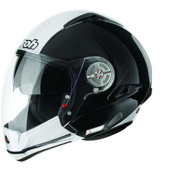 Airoh Helmet J105 Bicolor Black-White